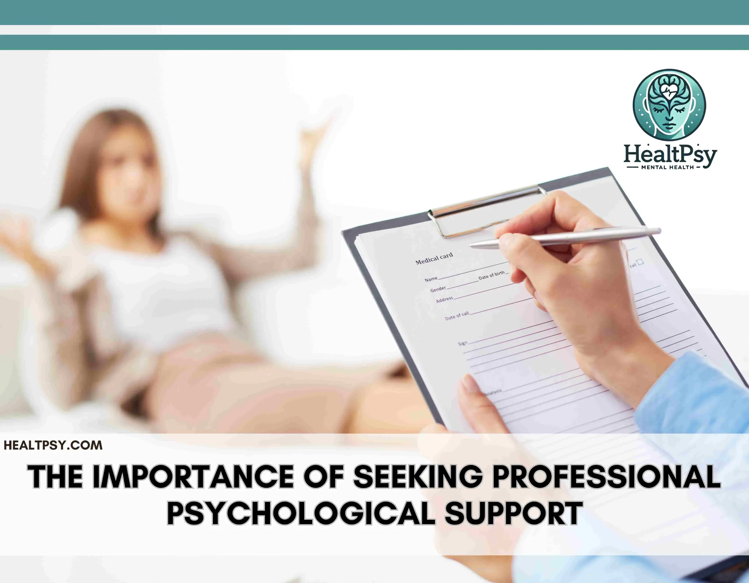 Psychological support "A professional therapist conducting a one-on-one counseling session in a serene, supportive environment."